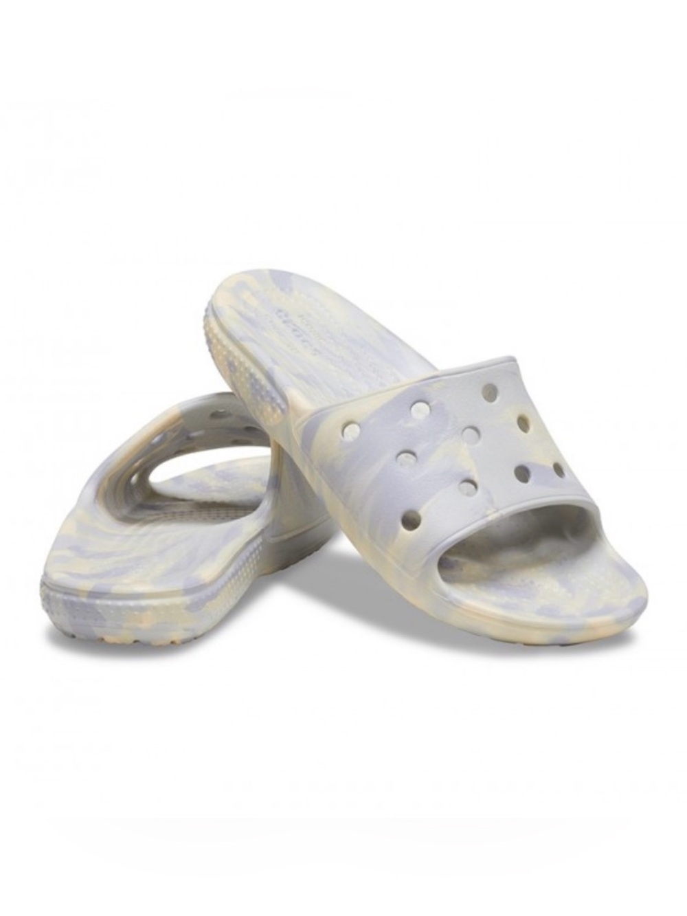 Crocs Unisex Kids Classic Marbled Slide Size: C11